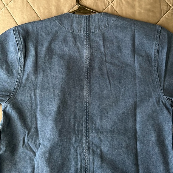 Imperfects The Benny Jersey in Vintage Blue Hemp - Picture 7 of 8